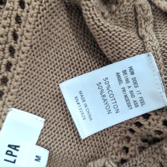 LPA Annalise Knit Midi Dress M - Picture 5 of 5